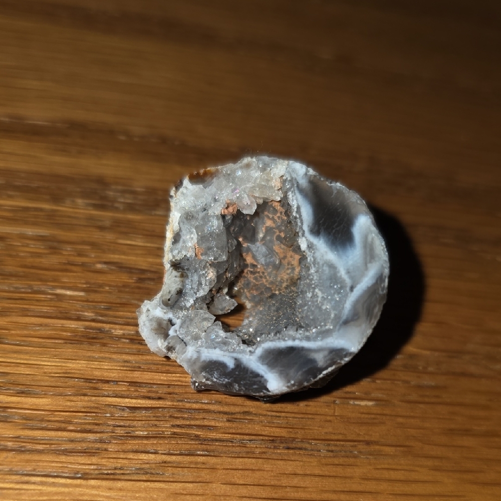 Unique Geode Slice - Picture 2 of 8